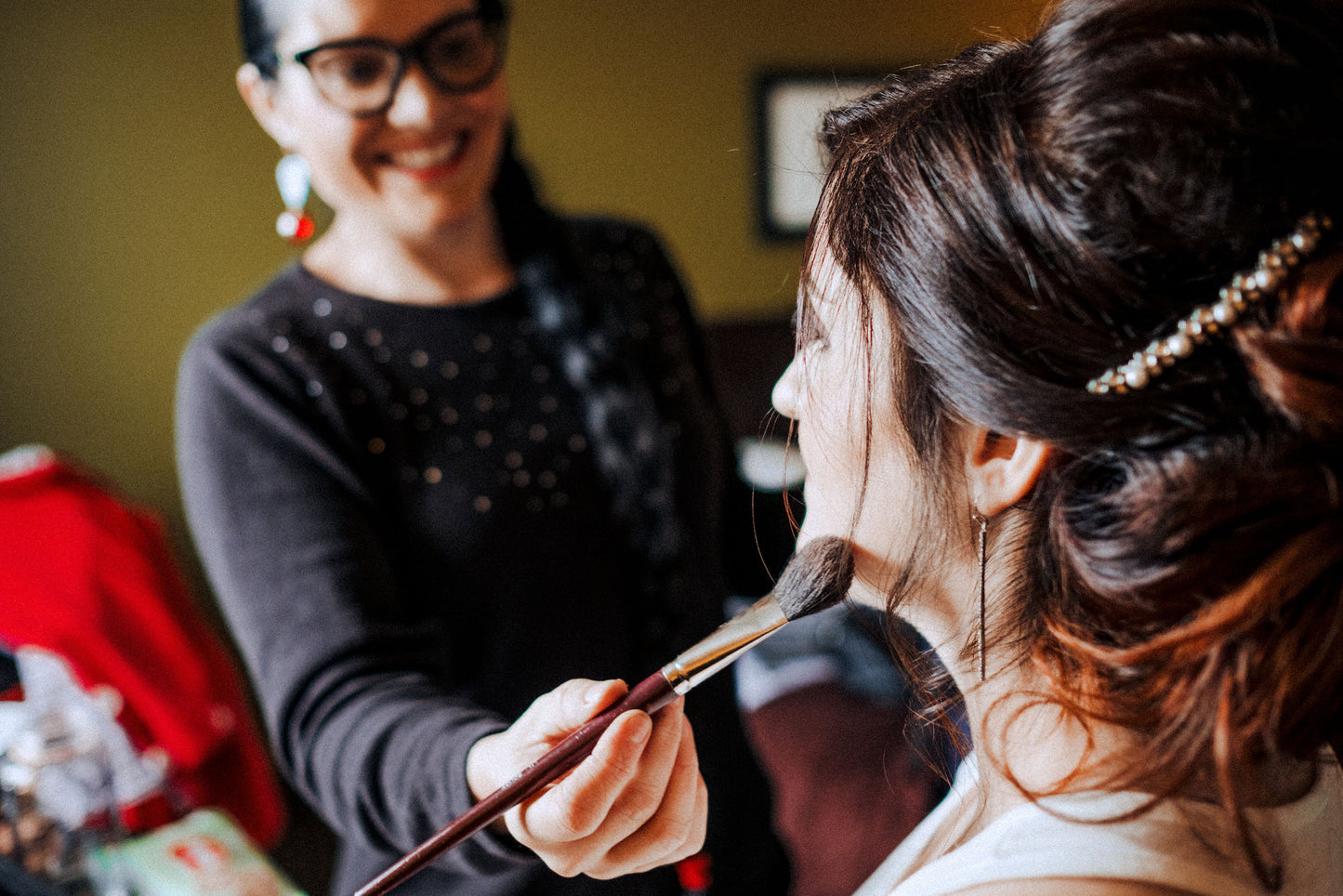 Service de maquillage à domicile