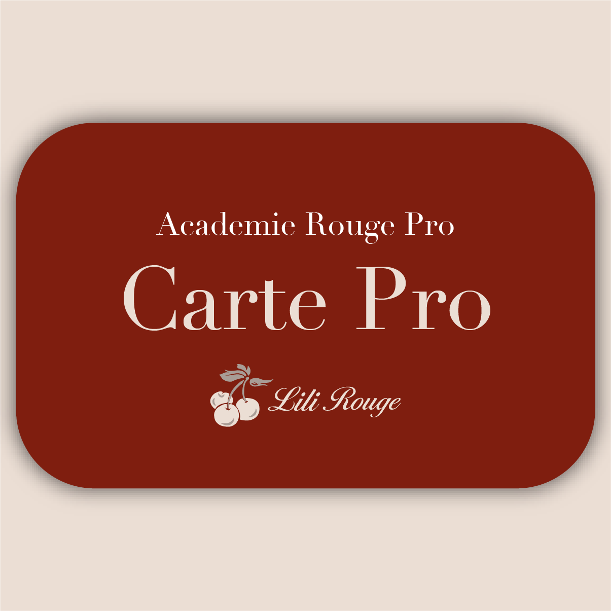 Carte Pro pour maquilleurs/euses